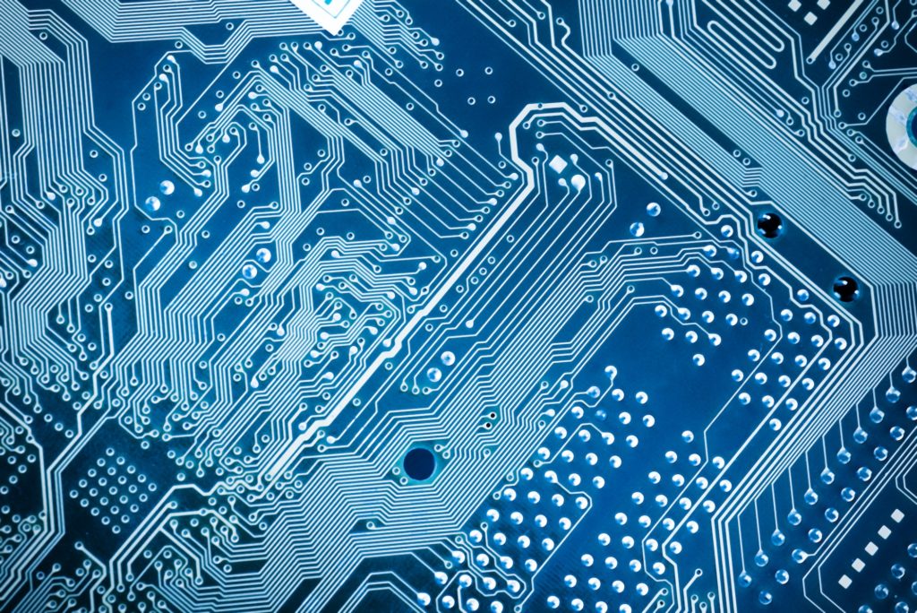 abstract background with Circuit board